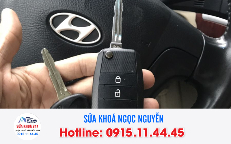 Mở khoá xe Huyndai tại quận 12, TP HCM