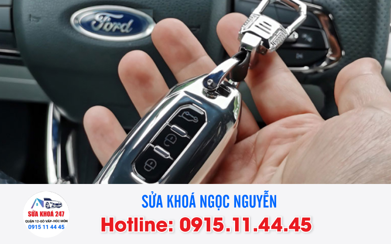 Dịch vụ mở khoá ô tô Ford giá rẻ tại quận 12, TP HCM