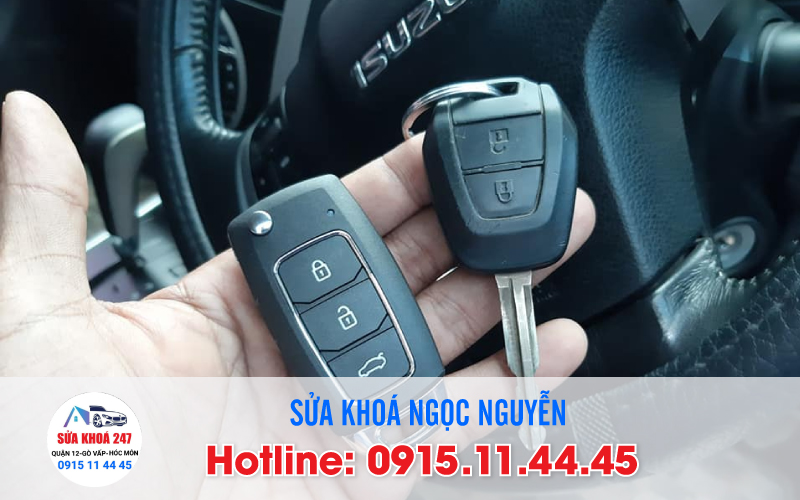 Dịch vụ mở khoá xe ô tô ISUZU chuyên nghiệp tại quận 12