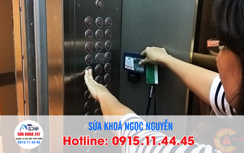 Mở khoá thẻ từ thang máy tại quận 12 giá rẻ nhất