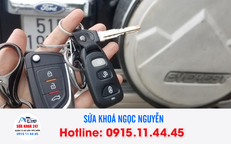 Dịch vụ mở khoá xe ô tô Ford giá rẻ tại quận 12
