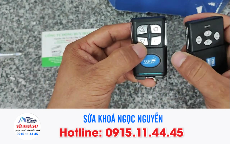 Sao chép khoá cửa cuốn tại quận 12 giá rẻ