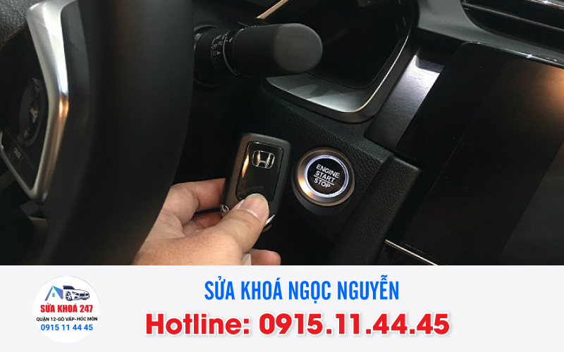 Thợ sửa khoá xe Honda giá rẻ tại quận 12