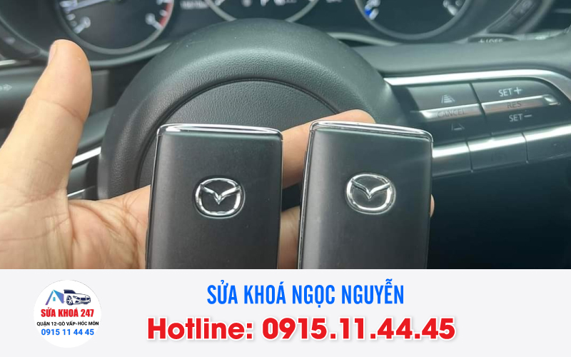 Thợ sửa khoá xe ô tô Mazda tại quậ 12, uy tín - chuyên nghiệp