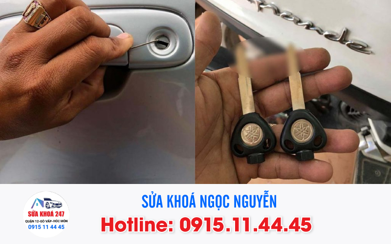 Sửa khoá xe máy chuyên nghiệp giá rẻ tại quận 12