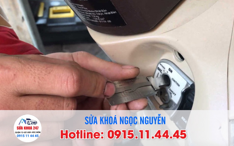Dịch vụ sửa khoá xe máy tại quận 12